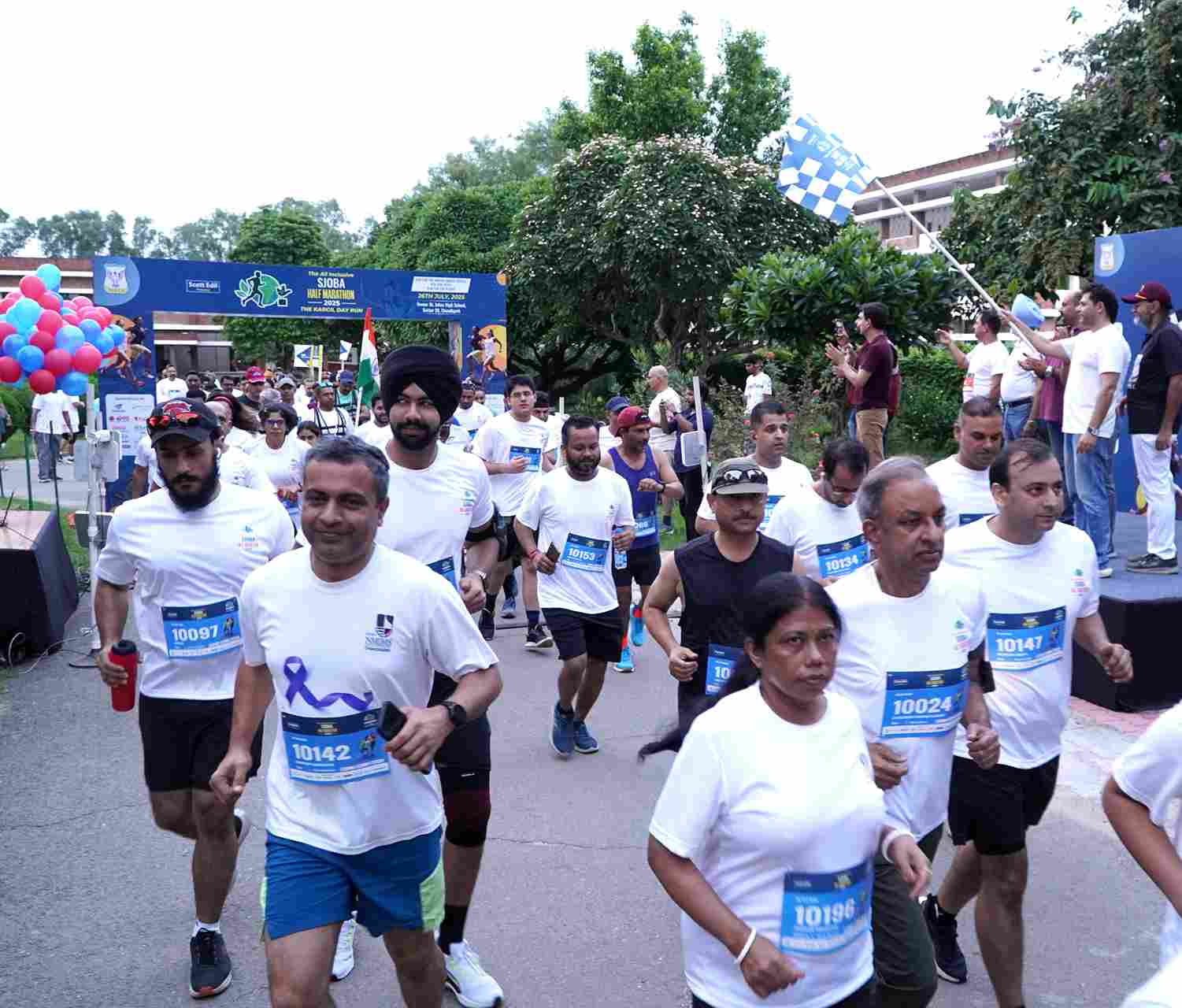 कारगिल विजय दिवस पर मैराथन से सलाम किया गया सैनिकों का शौर्य
